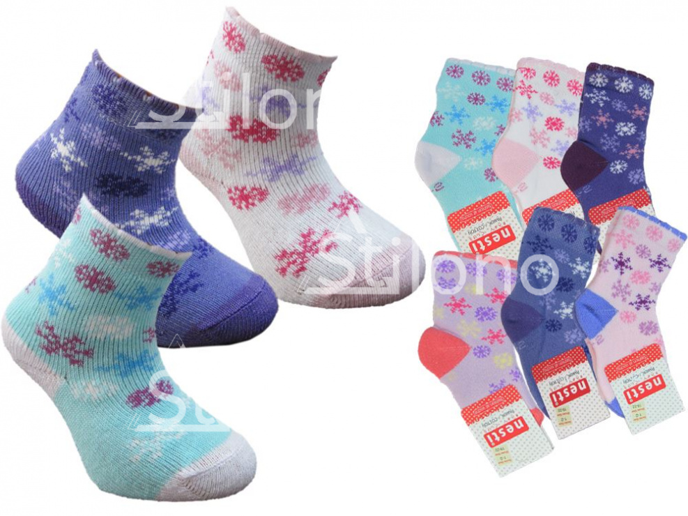 Носки махровые для девочки  NESTI 798 NST