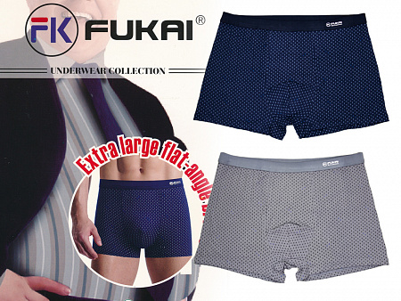 Трусы боксеры мужские (большие размеры) FUKAI